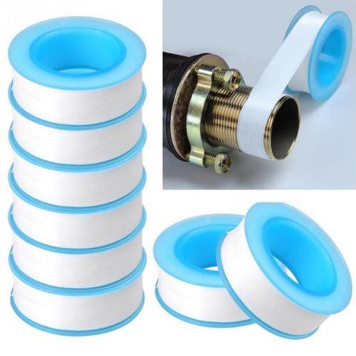 10Roll/pack Seal Tape Plumbing Joint Plumber Fitting Thread adhesion For Household GardenDIY Water Pipe Plumbing Sealing Tapes