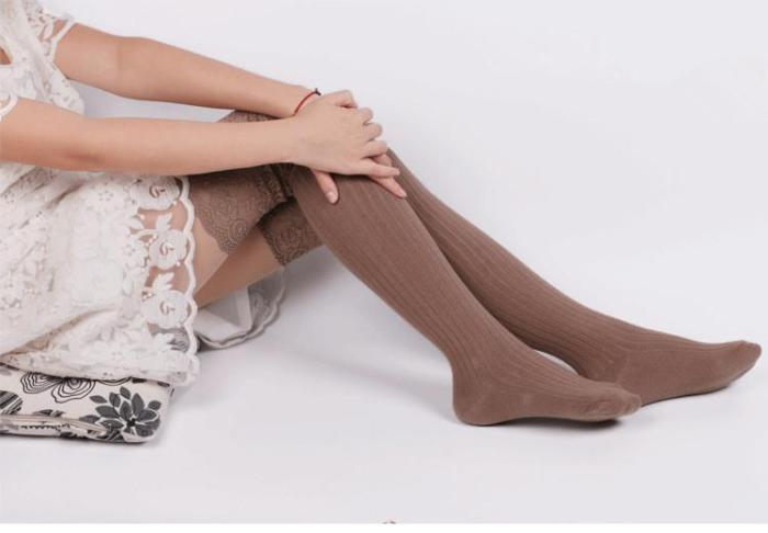 Fashion Long Tube Over The Knee Pile Of Stockings