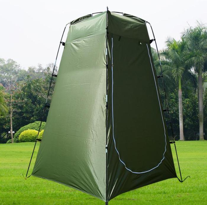 Beach Tent Outdoor Fishing Changing Tent Bathing Warm Tent Outdoor Swimming Changing Room Mobile Toilet Tent Toilet Tents for Camping