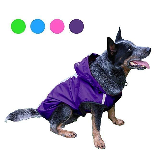 Pet Dog Raincoat Reflective Dog Vest Jacket For Small Medium Large Dogs Waterproof Clothes Outdoor Pet Jacket Ropa Para Perros