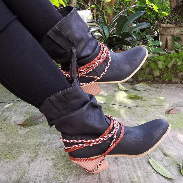 Women's ChunkyHeel Ankle Boots