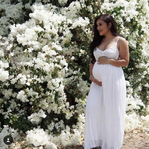Sexy Maternity Pregnancy Dress Photography Lace Linen Long Sling Dresses For Pregnant Women Backless Maxi Gown Photo Shoots Prop