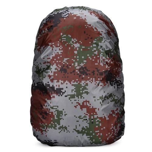 Camo Rain Bag Cover Portable Waterproof Backpack 70L 80L 85L Anti-theft Outdoor Camping Hiking Dust Rain Case Soft Pack