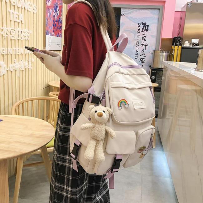 Japanese Campus Women's Backpacks for Girls Harajuku