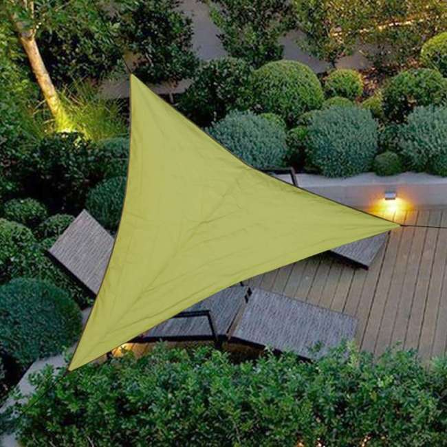 Triangle Shade Sail Waterproof Triangle Triangle Canopy Garden Shade Sail (3x3m/4x4m/6x6m )
