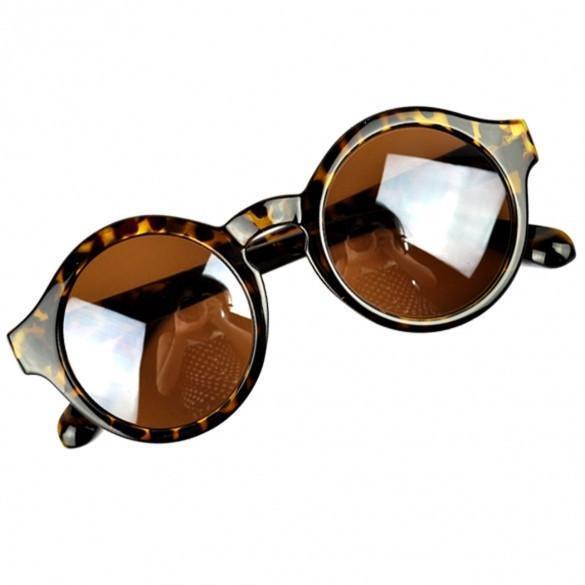 New Super Trendy Retro Round Frame Sunglasses Eyewear UV 400 Unisex Plate Frames