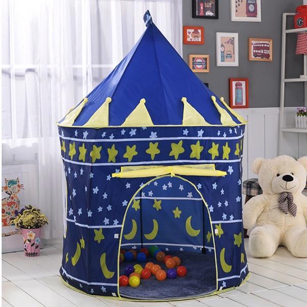 Portable Play Kids Tent Children Indoor Outdoor Ocean Ball Pool Folding Cubby Toys Castle Enfant Room House Gift For Kids