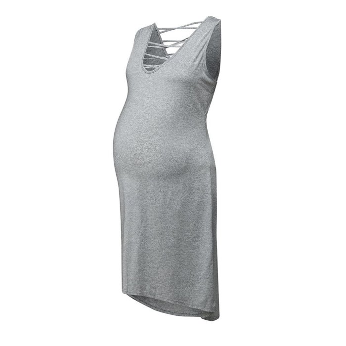 Women Maternity Summer Sleeveless Casual Sundress Pregnancy Dress clothes for pregnant women pregnancy dress