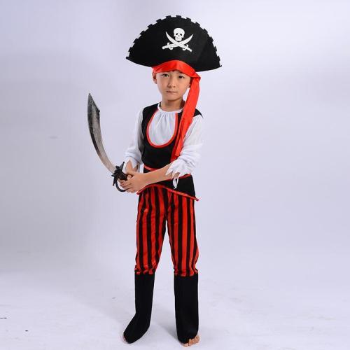 Kids Halloween Pirates Costumes Dance Performance Clothing Baby Cosplay Pirates Children Clothing