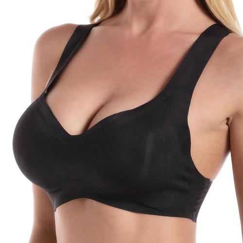 EBUYTIDE Sports bra croptop for fitness gym women female underwear sportswear equipment push up bra bra brassiere  large size pad  bra