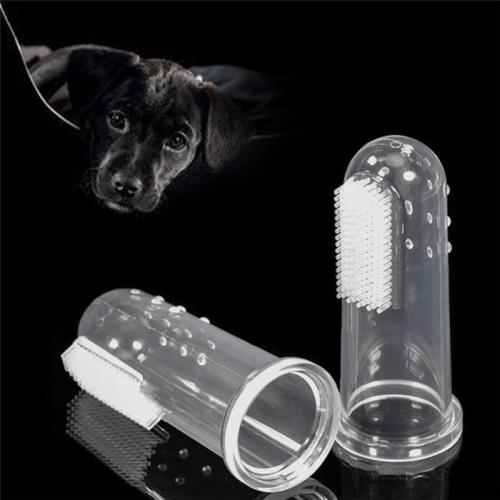 5pcs Soft Finger Brush Pet Toothbrush Plush Dog Plus Bad Breath Dental Care Tartar Dog Cat Cleaning Pet Supplies Dog Toothbrush