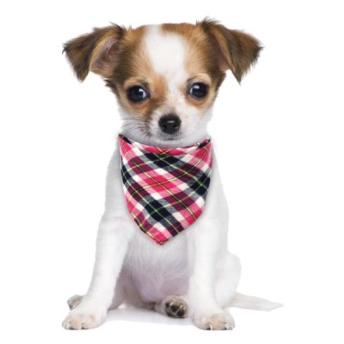 Dog Bibs For Small Dogs Puppy Bandanas Cotton Plaid Washable Pet Bandanas Scarf Bow Ties Collar Cat Middle Large Dog Grooming 20