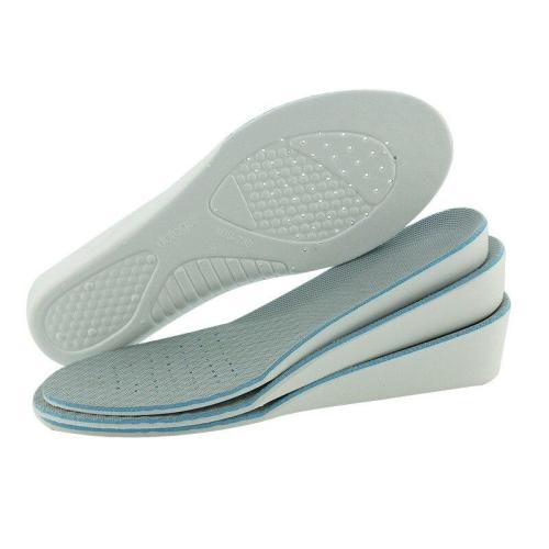 Men Women Height Increase Insoles Inserts Care Foot Pads Comfortable Breathable Sweat Absorption Sports Insole Taller Insole Pad