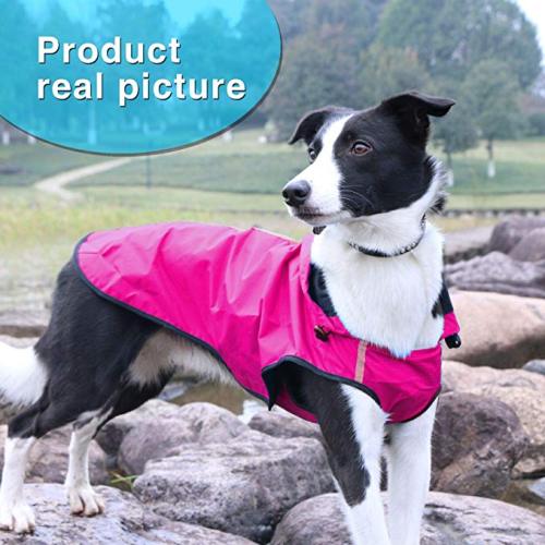 Pet Dog Raincoat Reflective Dog Vest Jacket For Small Medium Large Dogs Waterproof Clothes Outdoor Pet Jacket Ropa Para Perros
