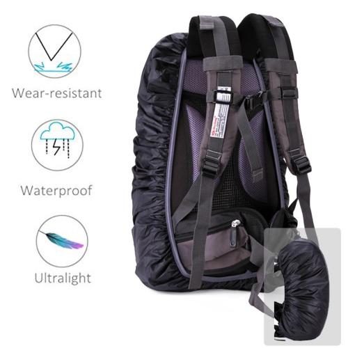 Backpack Rain Cover 60L 50L 40L 30L 25L 20L Waterproof Bag Camo Military Tactical Camping Hiking Bag Folding Nylon Raincoat Suit