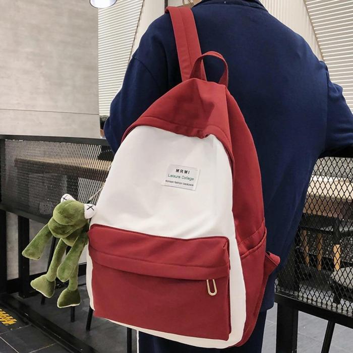 Women Student Cute Backpack Nylon Harajuku Female School Bag Laptop Ladies Kawaii Backpack Girl Fashion Book Bag New Trendy 2020