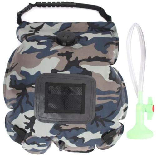 20L Waterproof Camping Shower Bag Shower Bag Bathing Bag for Outdoor Traveling Hiking