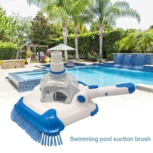 Swimming Pool Suction Vacuum Head Brush Cleaner Pentagon Flexible Swimming Pool Curved Suction Head Cleaning Tool Pool Suction