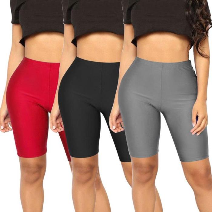 EBUYTIDE Women Sexy High Waist Yoga Shorts Leggings Solid Gym Fitness Tights Push Up Sports Wear Slim Workout Trousers 2020 New