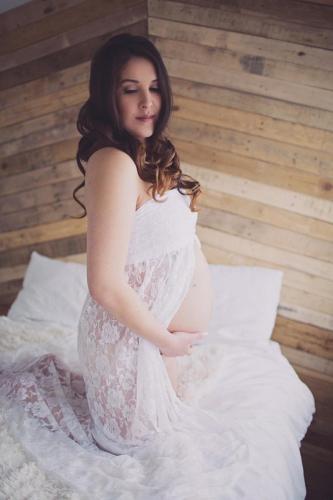 Maternity Photo Lace Long Skirt With Front Spread Open Maternity Photo Floor-Length Lace Long Skirt