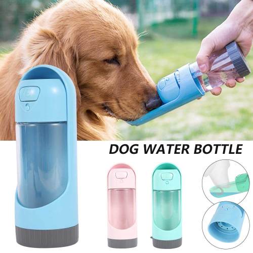 Portable Dog Water Bottle Drinking Bowls For Small Large Dogs Feeding Water Dispenser Cat Activated Carbon Outdoor Filter Bowl