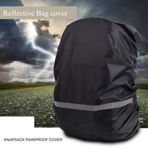 10-40L Outdoor Tactical bags cover Night Cycling safety Rain cover Hiking Dustproof waterproof  cover Backpack