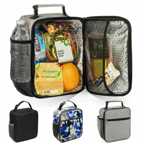 Outdoor Camping Insulated Lunch Bag Coolbag Picnic Bag Adult Kids Hiking Food Storage Supplies