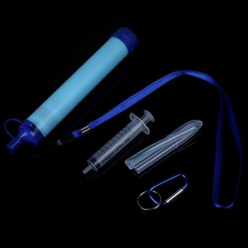 Outdoor Water Purifier Camping Hiking Emergency Life Survival Portable PurifierTravel Wild Drink Ultrafiltration Water Filter