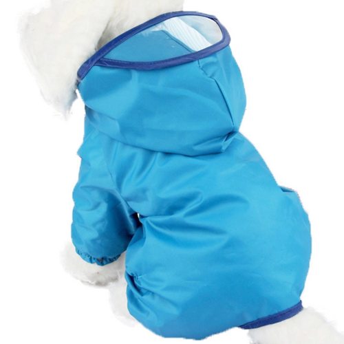 Summer Outdoor Puppy Pet Rain Coat XS-XXL Waterproof Jackets PU Raincoat for Dogs Cats Apparel Clothes