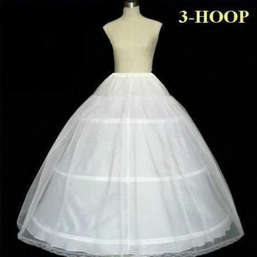 3 HOOP Ball Gown Bridal Petticoat Underskirt Women Petticoat Crinoline Bridal Wedding Accessories 2020