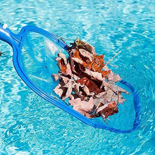Swimming Pool Salvage Net Pool Landing Cleaner Net Cleaning with Aluminium Telescopic Pole Fish Pond Skimmer Leaf Garbage