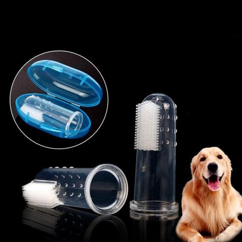 5 pcs Rubber Pet Finger Toothbrush Dog Toys Environmental Protection Silicone Glove Dogs and Cats Clean Teeth Toys Pet Products