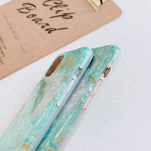 Glossy Marble Waves Phone Case