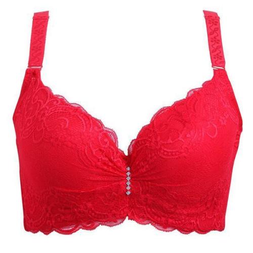 3/4 Cup Sexy Lace Adjusted Straps Underwire Bra