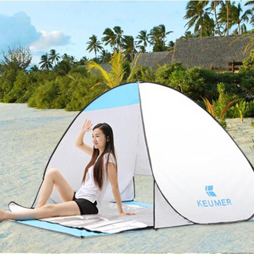 Automatic Beach Tent Shelters Camping UV Protection Pop Up Tent Sun Shade Awning Travel Tourist Camping Tents Shelter XA195A