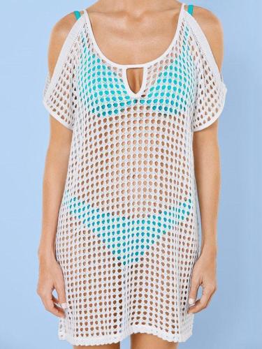 See-through Hollow Cover-up Swimwear