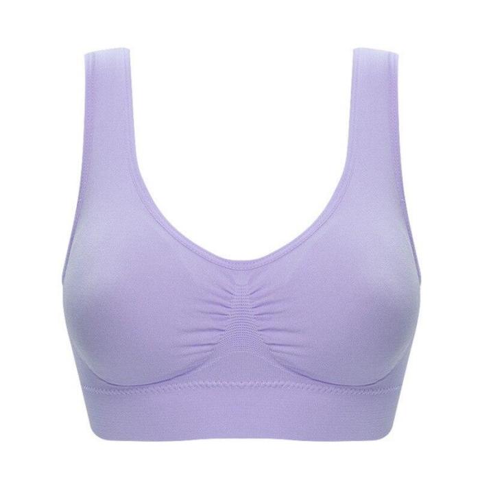 EBUYTIDE sports bra Seamless crop top for fitness gym running sportswear women's underwear push up brassiere plus size Yoga bra BH