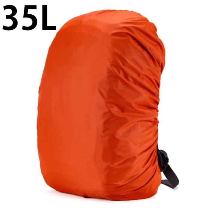 35 / 45L Adjustable Waterproof Dustproof Backpack Rain Cover Portable Ultralight Shoulder Protect Outdoor Tools Hiking Bag Cover