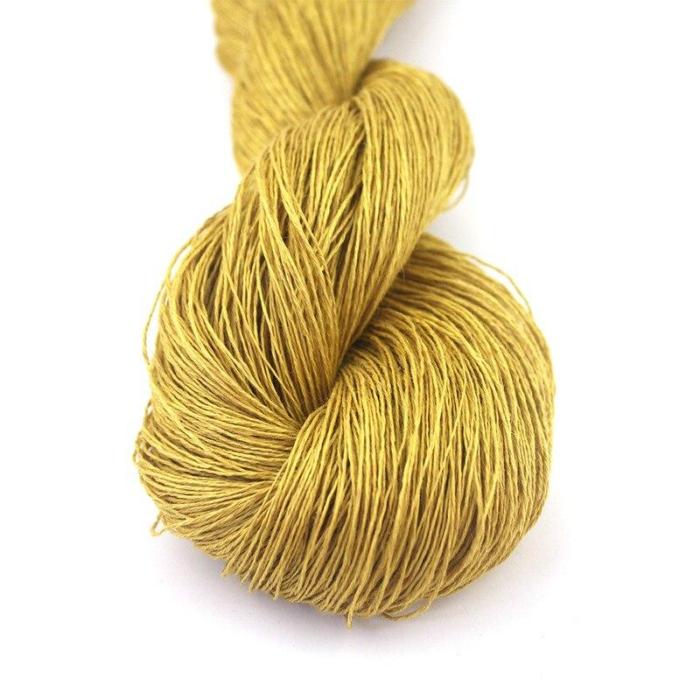 100% Linen Yarn Crochet Hand Knitting Colored  Lace wire 50g Hank For Summer Garments Shawl Baby Clothes Soft and Cool