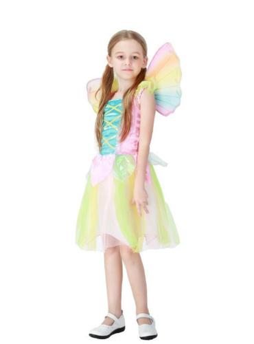 Lovely Rainbow Angel Skirt Halloween Princess Skirt