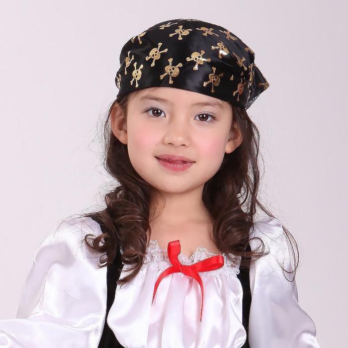 Adorable Little Girls Halloween Costume Party Cosplay Dress Caribbean Pirate Princess Outfit Dress