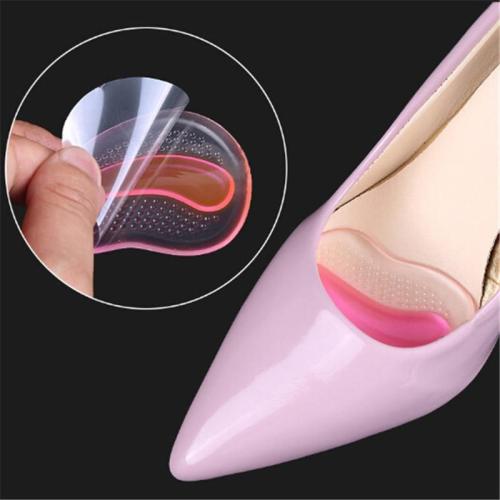 2PCS/pair Silicone Forefoot Pads Foot Care Tool Shoe Patch Insoles Inserts Massager High Heels Anti-Slip Pain Relief