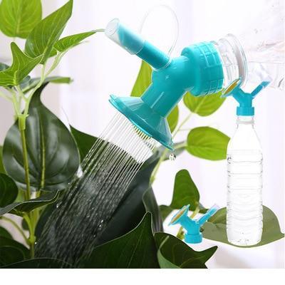 2 In 1 Plastic Sprinkler Nozzle For Flower Watering Can For Flowers Sprinkler Home Garden Flower Plant Water Sprinkler