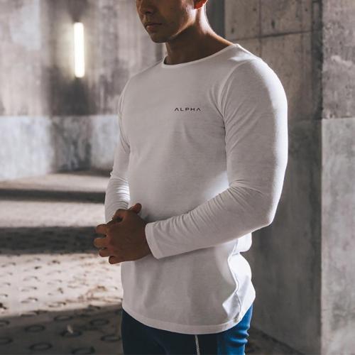 Casual Pure Colour Long Sleeve T-Shirt