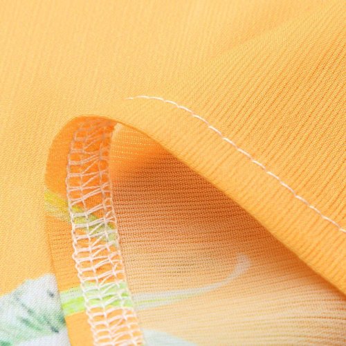 Summer New Fashion Women Short sleeve Pregnant Maternity Dress Floral Print Sundress