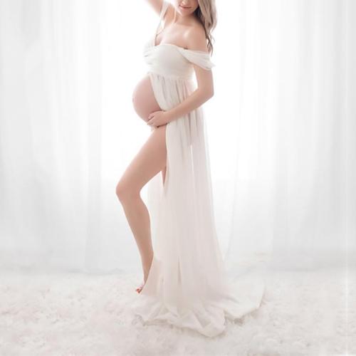 Chiffon Dresses For Maternity Photography