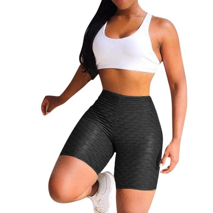 New Yoga Running Leggings Women Athletic Shorts High Waist Yoga Shorts 2020 Tummy Control Fitness Gym Sports Trousers