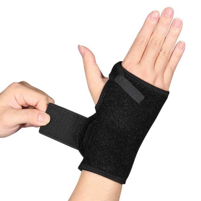 Yosoo Wrist Brace Breathable Neoprene Night Sleep Splint Adjustable Brace Health Care Hand Care Braces Supports