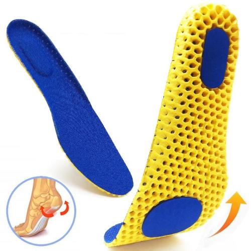 Memory Foam Insoles For Shoes Sole Mesh Deodorant Breathable Cushion Running Insoles For Feet Man Women Orthotic Insoles