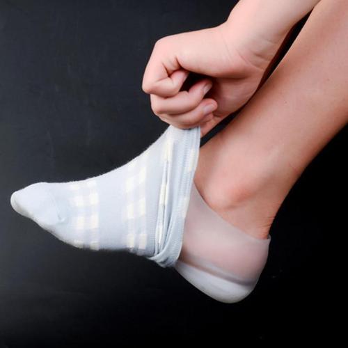 Invisible Height Lift Heel Pad Sock Liners Increase Insole Pain Relieve for Women Men insoles orthopedic insoles chaussure homme